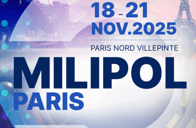 Retrouvez nous du 18 au 21 Novembre 2025 au salon MILIPOL à Paris, France